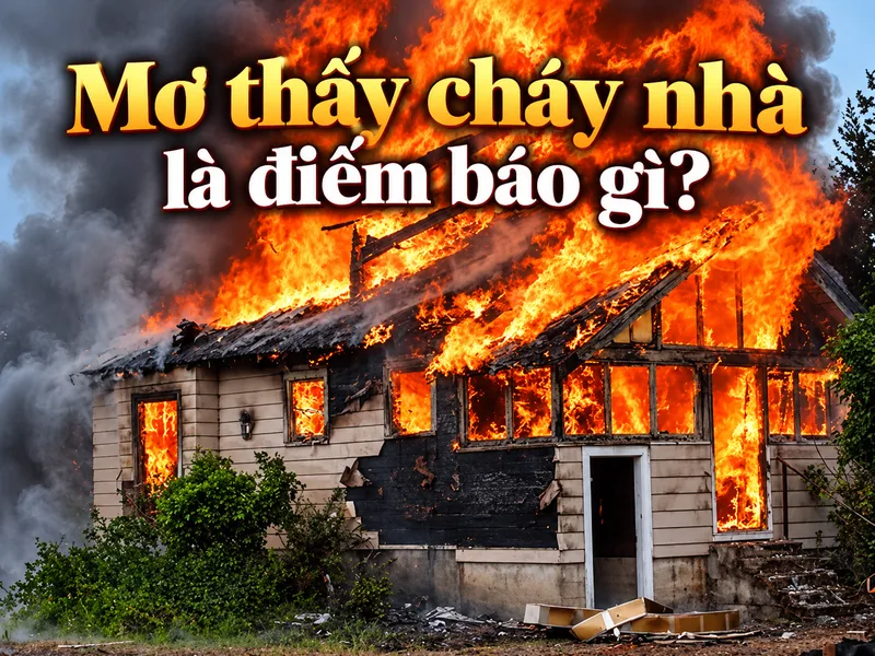 Mơ thấy nhà mình bị cháy lớn gắn với quan niệm về vận hội mới