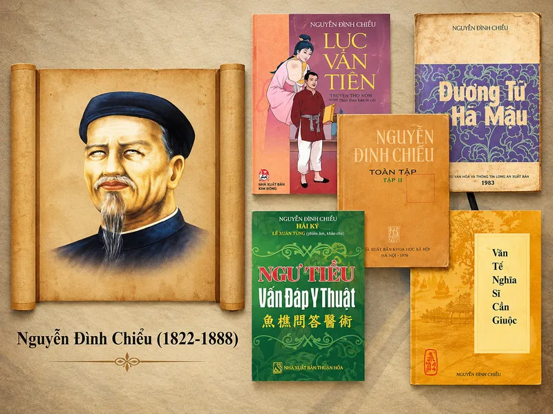 Di sản Nguyễn Đình Chiểu có sức sống bền vững trong nền văn học Việt
