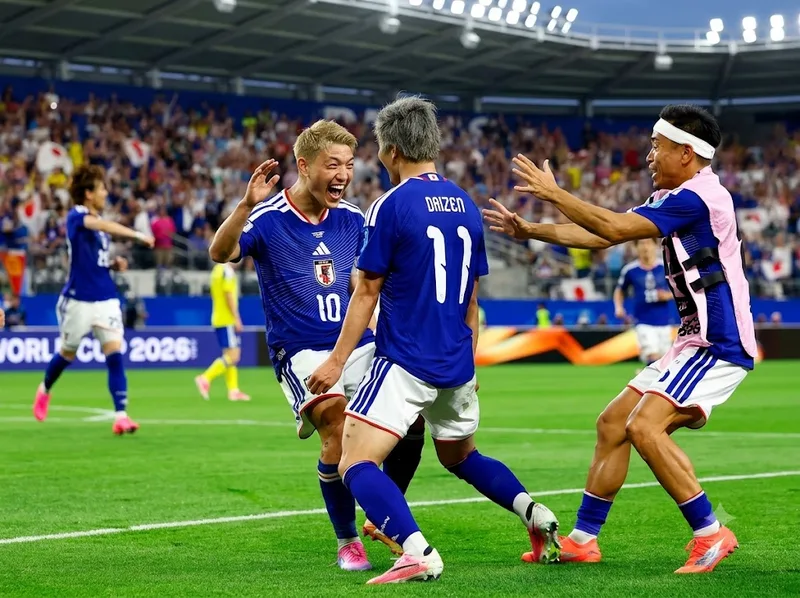 Nhật Bản gây bất ngờ khi đứng đầu bảng đấu tại World Cup 2022.